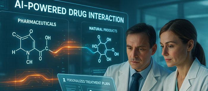 Scientists using laboratory management software